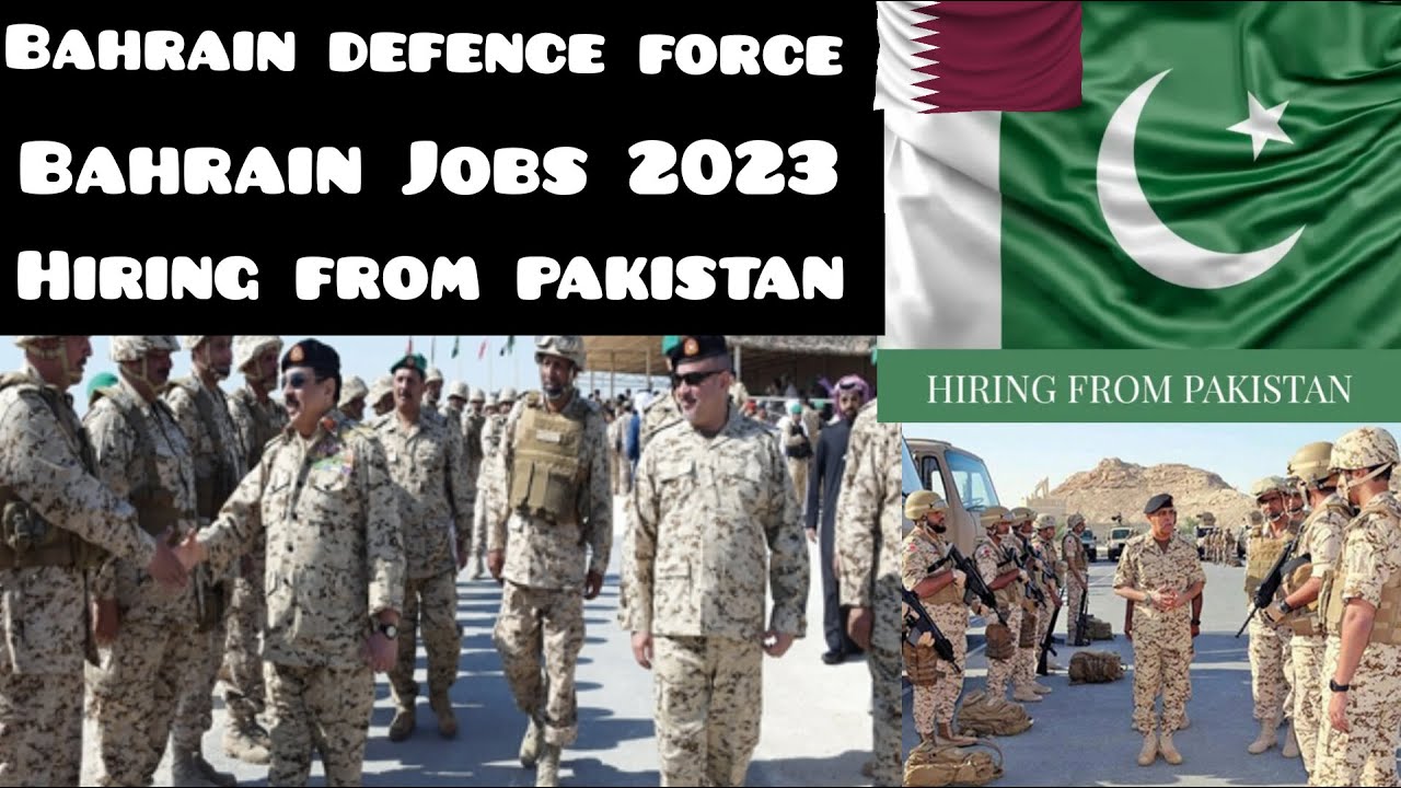 jobs in Bahrain army